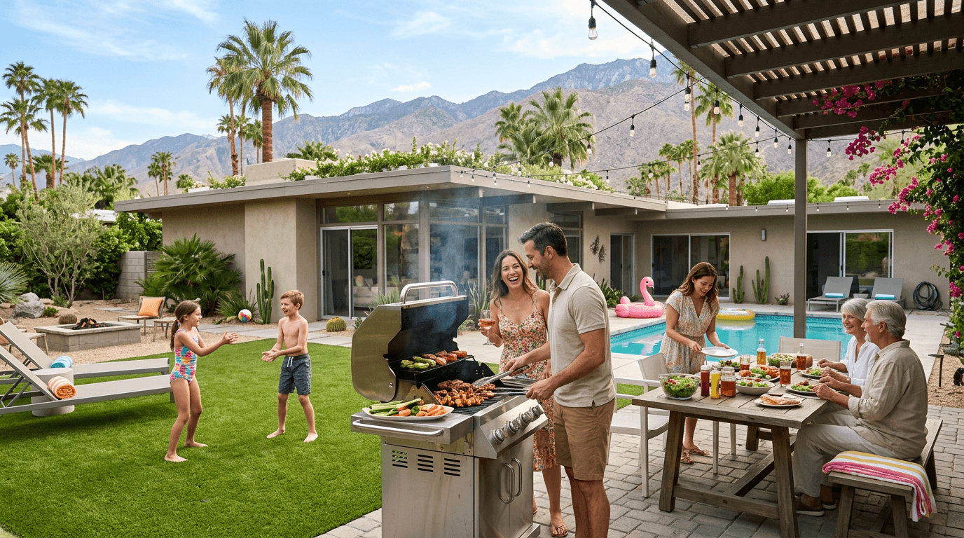 Partners planning their co-ownership future